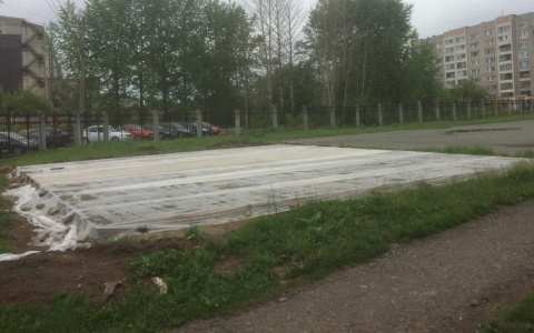 В Кирове у «Трамплина» появится новая спортивная площадка