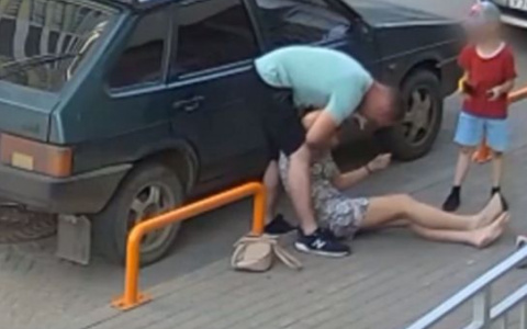 В Кирове нашли мужчину, ударившего женщину на улице
