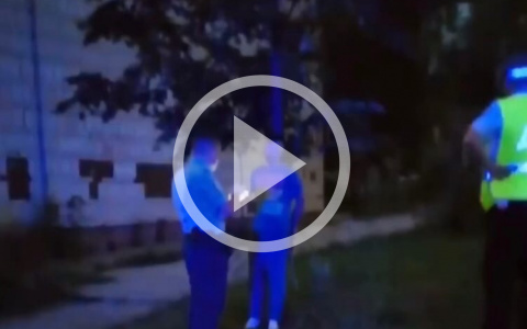 Пристегнули наручниками к дереву: в Кирове ДПС задержали пьяного за рулем