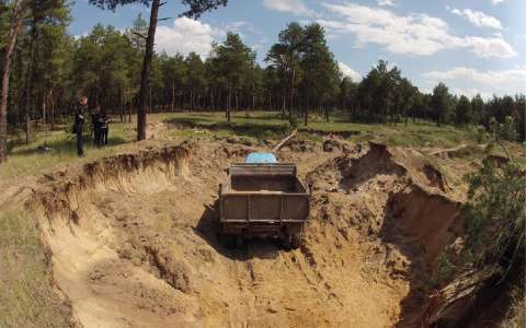 В Кировской области незаконно добыли песок на 3 миллиона рублей