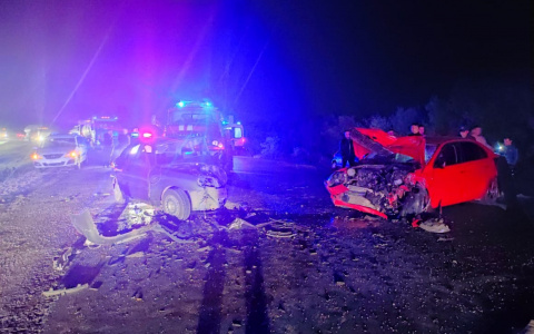 На трассе Казань – Малмыж в страшном ДТП погиб водитель и пострадали дети