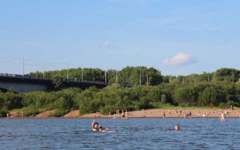 У Старого моста в Кирове тонула девочка