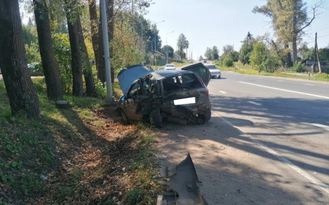 В Кировской области в аварии пострадали два ребенка
