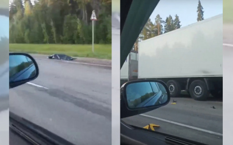 Мотоциклист погиб в массовой аварии под Кировом: новые подробности