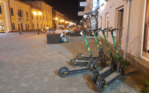 В Кирове появился первый сервис по прокату электросамокатов