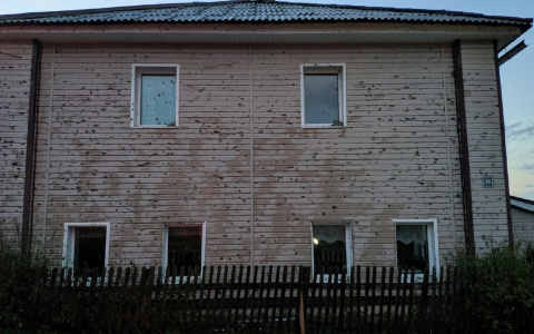 В Кировской области град повредил крыши и стены нескольких домов