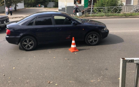 В Кирове водитель «Ауди» сбил девушку на пешеходном переходе