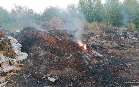 Жители Котельнича задыхаются от едкого дыма со свалки
