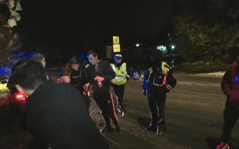 В Кирове поездка пьяной компании закончилась дракой и задержанием