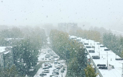 В Кирове ожидается выпадение первого снега