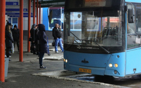 Известно зимнее расписание пригородных автобусов в Кирове