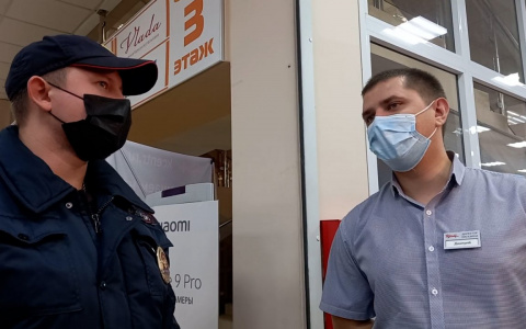 В Кирове возобновили проверки соблюдения масочного режима