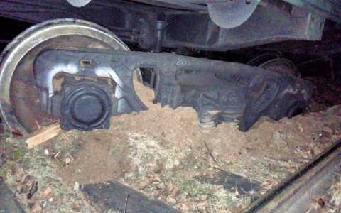 В Кировской области сошли с путей вагоны с рыбой