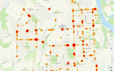 Известно, где кировчане чаще всего попадают в ДТП
