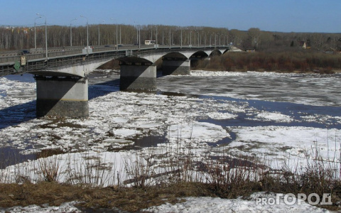 Кировчане смогут наблюдать плавучий лед на Вятке