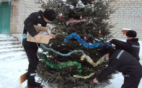 Новый год в колониях Кировской области: КВН, снежные фигуры, караоке и винегрет