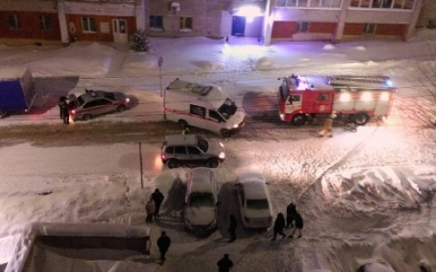 В Кирове на улице Свободы из-за пожара в квартире пострадал человек