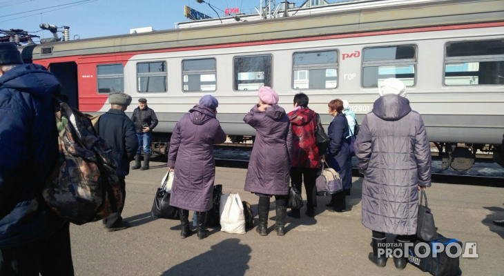 На вокзале эвакуировали пассажиров электрички Киров - Ежиха