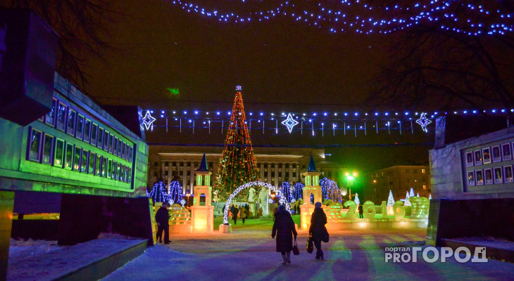 Опубликована программа мероприятий на новогоднюю ночь в Кирове