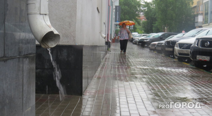 В Кировской области на этой неделе ожидается похолодание и сильные дожди