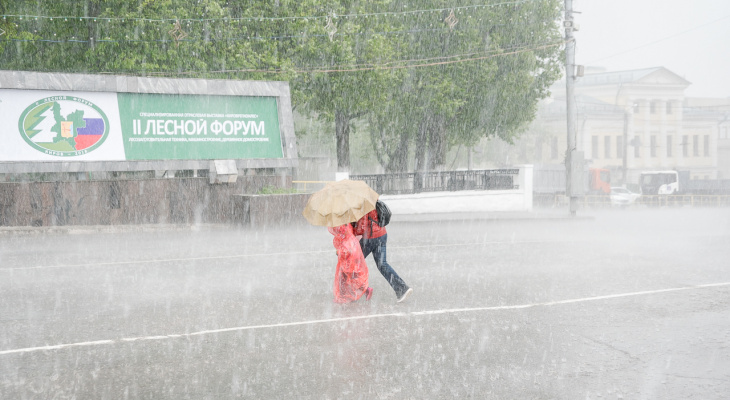 МЧС опубликовало метеопредупреждение в Кирове на 15 июля