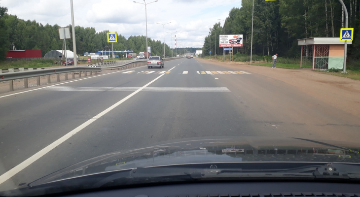 На дорогах Кировской области появилась звуковая разметка