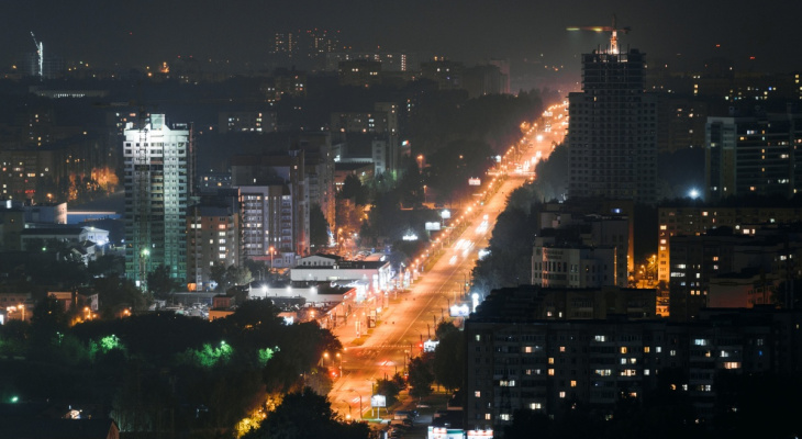 В Кирове заменят обычные уличные фонари на светодиодные