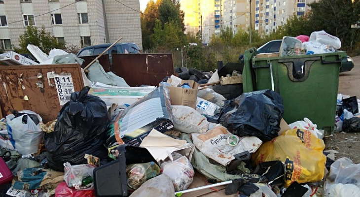 Проблему со свалками во дворах в Кирове будут решать новыми законами