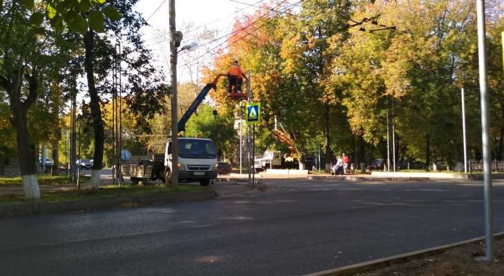 На перекрестке Октябрьского и Герцена до сих пор не работает светофор