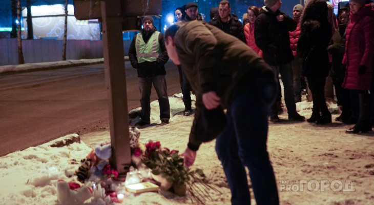 Репортаж: в Кирове прошла акция в память о погибшей в ДТП 10-летней девочке
