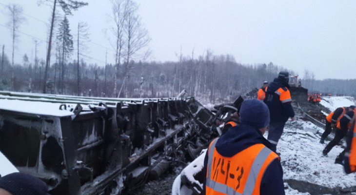 Из-за схода вагонов в Кировской области два поезда сменили маршрут