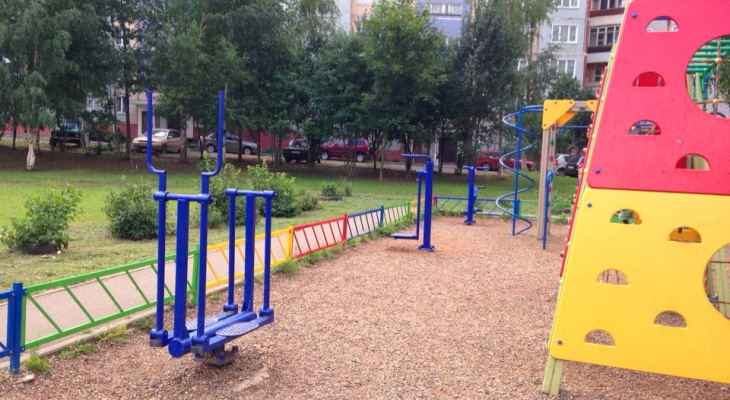 В Кирове готовят в открытию пять детских площадок
