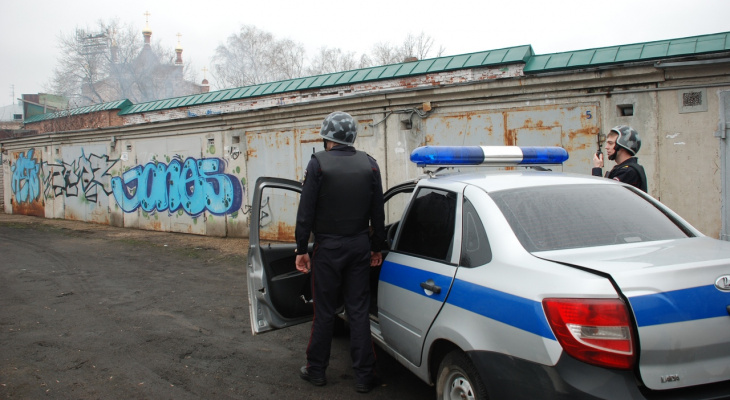 В Кирове на улице задержали двоих вандалов