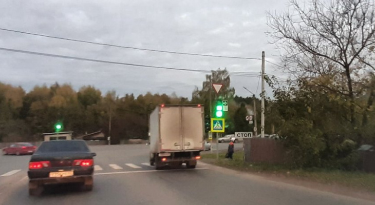 В Кирове вновь установили экспериментальные дорожные знаки
