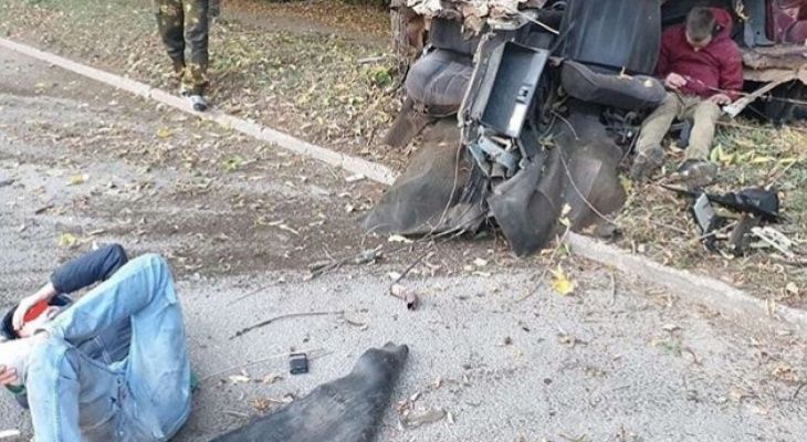 Стали известны подробности серьезной аварии в районе авторынка в Кирове