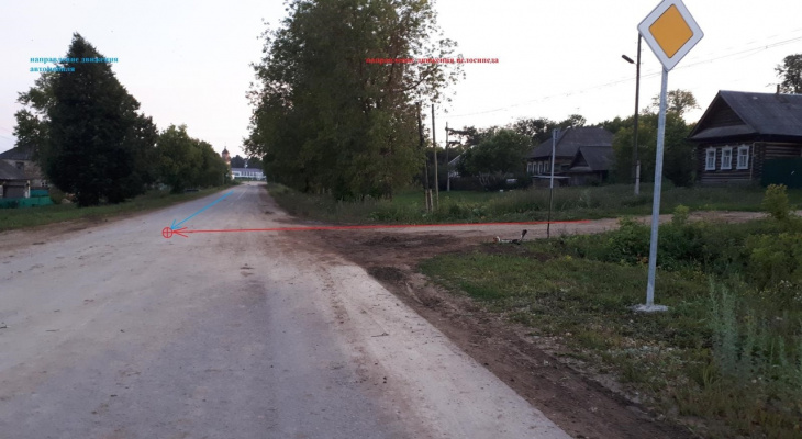 В Кировской области полицейский сбил 