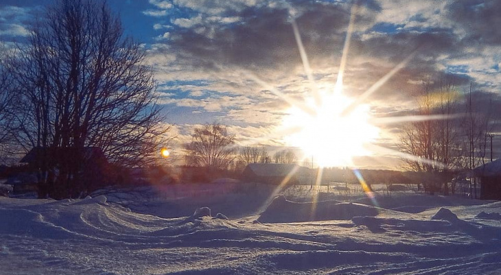 Солнце и морозы до -19: прогноз погоды на рабочую неделю в Кирове