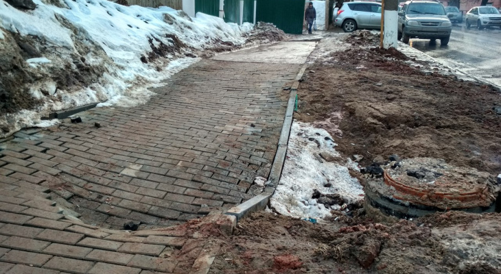 Кировчане смогут выбрать тротуары, которые отремонтируют в первую очередь