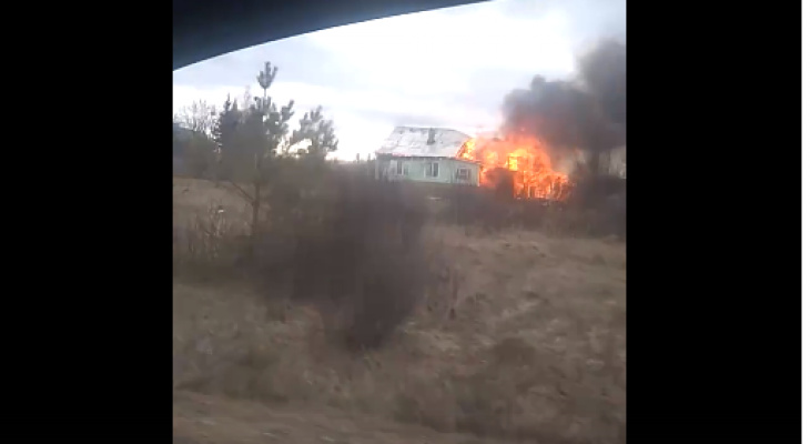 За выходные в Кировской области в огне погибли два человека