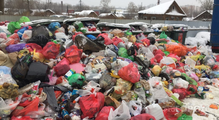 Киров утопает в мусоре: фоторепортаж из городских дворов