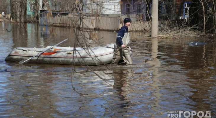 В зоне подтопления могут оказаться 44 населенных пункта Кировской области