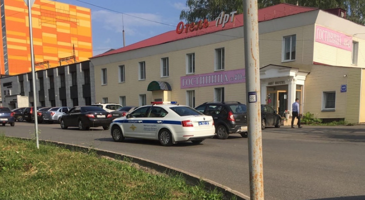 В центре Кирова на территории крупного предприятия произошла утечка аммиака