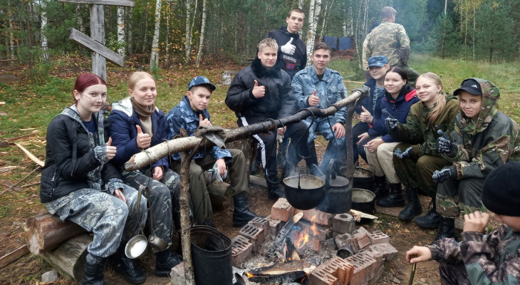 Школьники из Кировской области подняли останки 48 бойцов