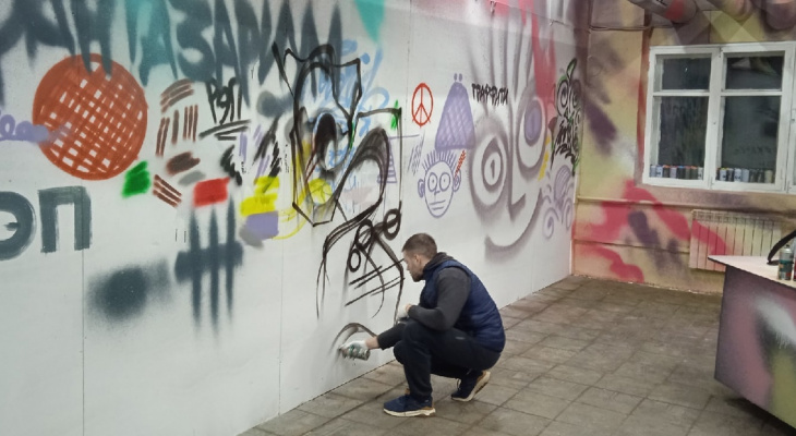 Опытные художники научат кировчан рисовать граффити