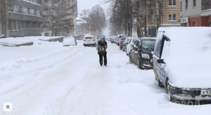 Киров сильно завалит снегом