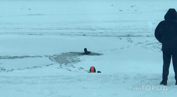 В Кировской области 11-летний ребенок провалился под лед