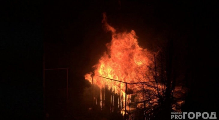 Пожар в Кировской области унес жизнь мужчины