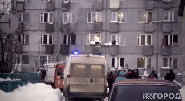 В центре Кирова сгорели две квартиры в многоэтажке