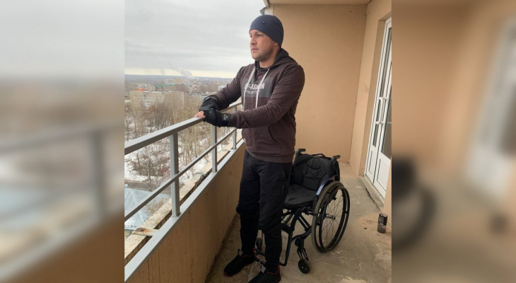 "В инвалидном кресле я оказался из-за роковой случайности": промышленный альпинист из Кирова о своей трагедии
