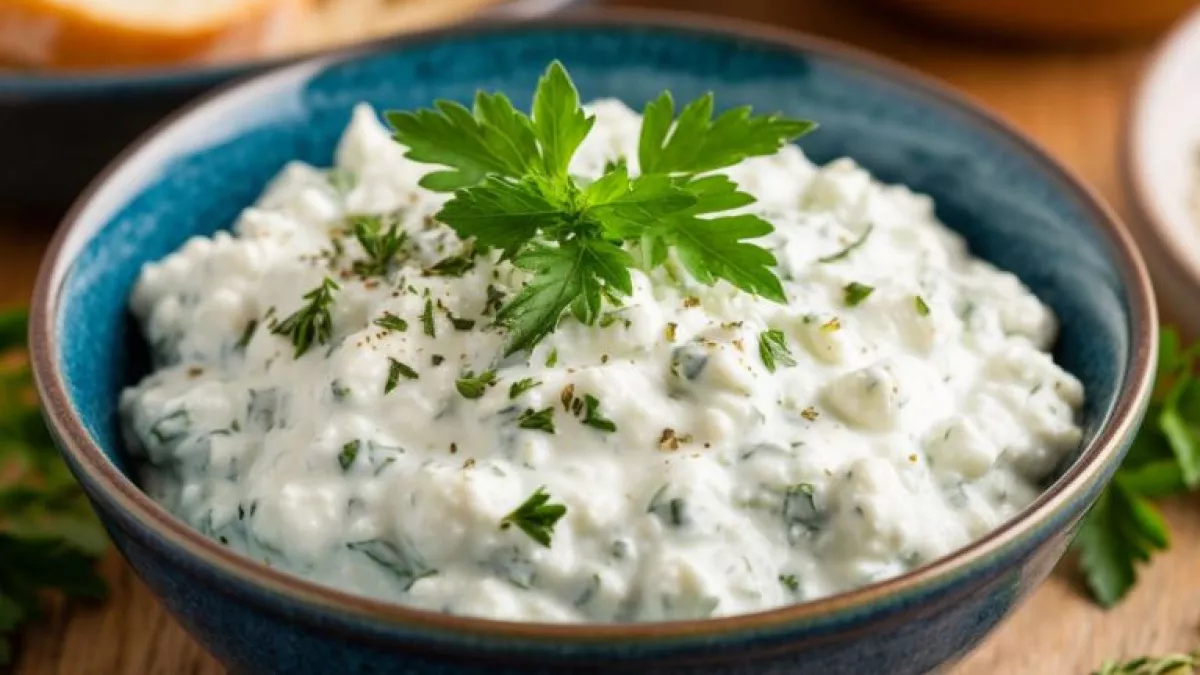 На ночь смешиваем ряженку и сметану: на утро получаем сыр "Филадельфия" - готовится, пока вы спите